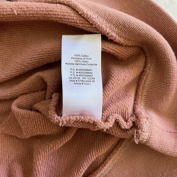 The Group Babaton // Long Terracotta hoodie - Picture 5 of 6